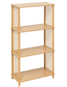 MOBILETTO 193642 KORD 4 SCAFFALI 60X30X110CM MDF/METALLO
