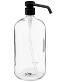 DISPENSER SAPONE 174797A VETRO 1LT TRASPARENTE