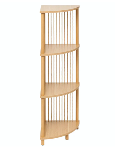 MENSOLA ANGOLARE 193641 KORD 4 PIANI 34X34X110CM MDF