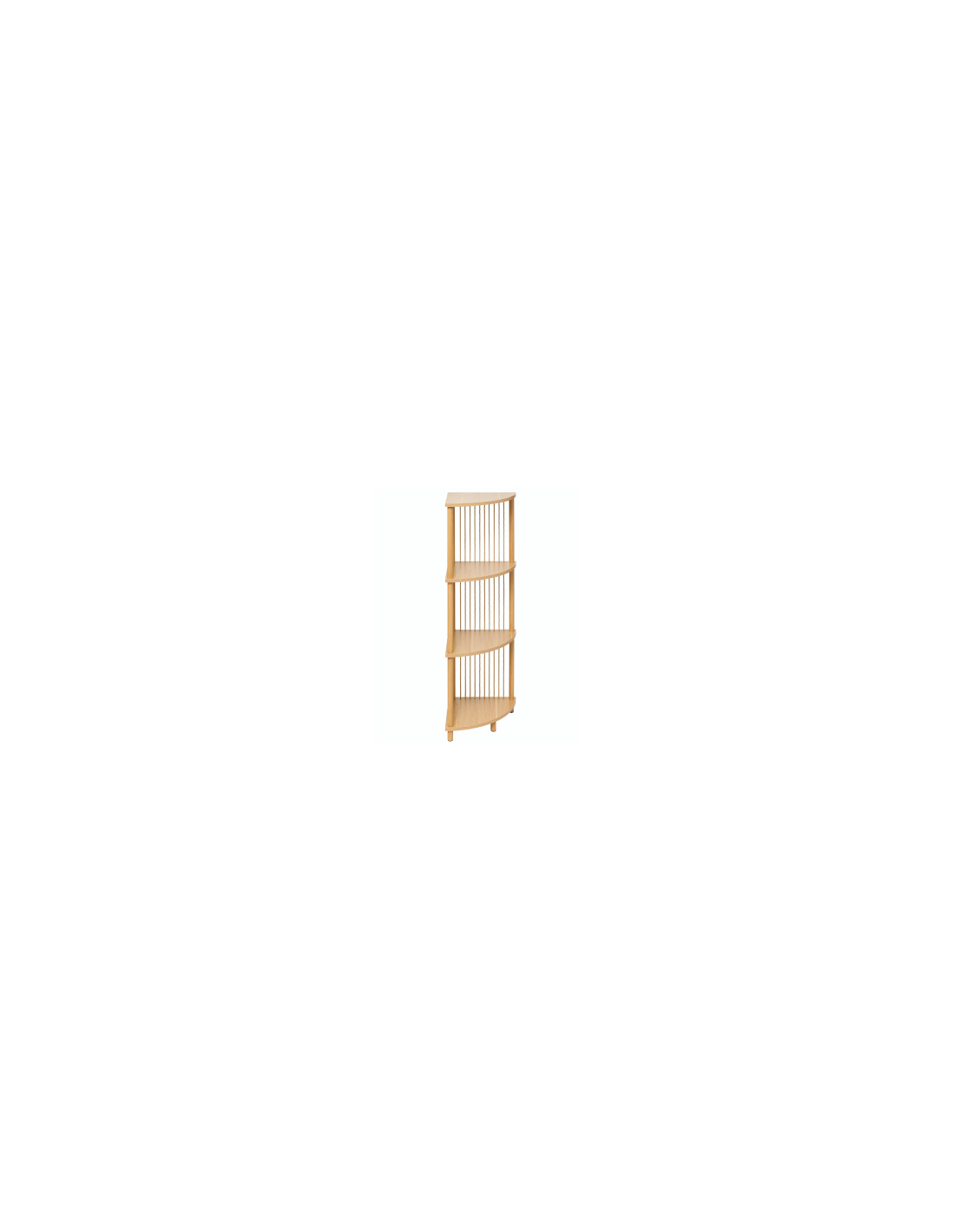 MENSOLA ANGOLARE 193641 KORD 4 PIANI 34X34X110CM MDF