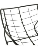 Sedia a Dondolo Uovo Hespéride, Grigio e Grafite, in Acciaio, Resina Epossidica, Mobili da Giardino, Comfort, Eleganza