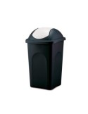 PATTUMIERA 70207 60LT NERO/BIANCO BASCULANTE su TreG Ingrosso