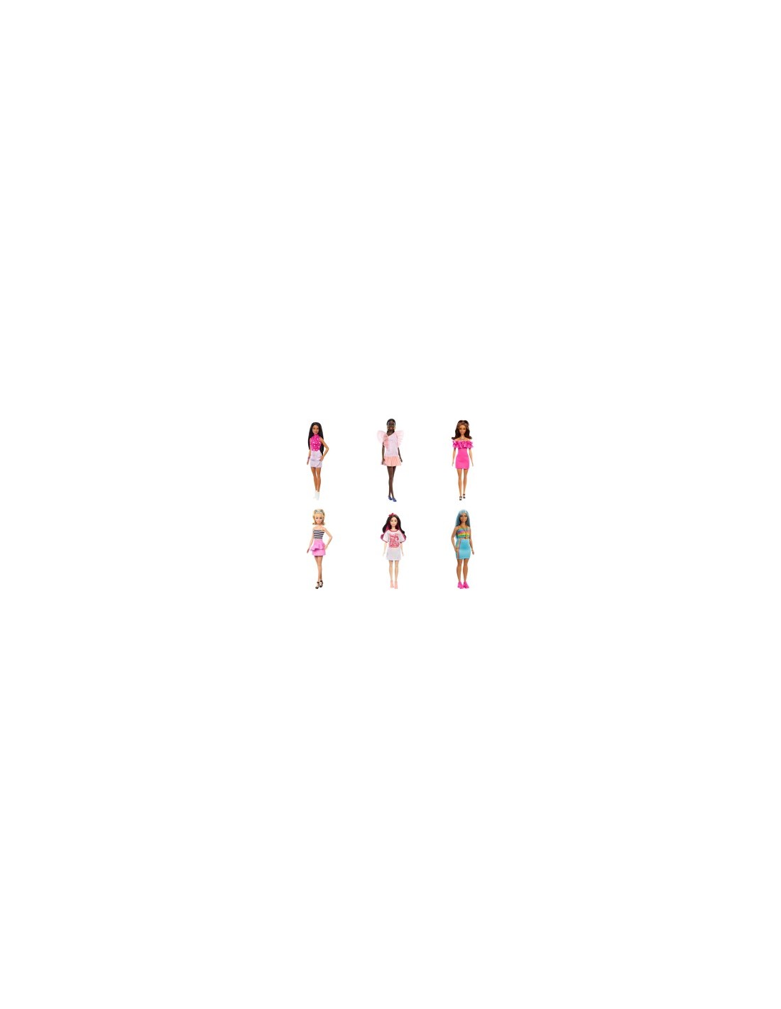 BARBIE FBR37 FASHIONISTA BAMBOLE ASSORTITE su TreG Ingrosso
