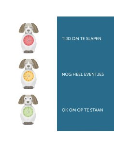 Zazu Sleeptrainer Davy Grijs – Aiuta il Tuo Bambino a Imparare il Concetto di Tempo