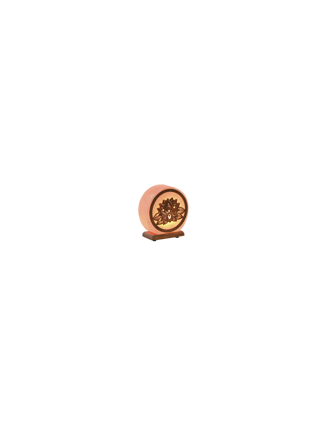 LAMPADA TAVOLO LA211402 FIORE DI LOTO 16X7X18CM ACACIA