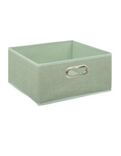 SCATOLA PORTAOGGETTI 138886R VERDE SALVIA 31X31X15CM