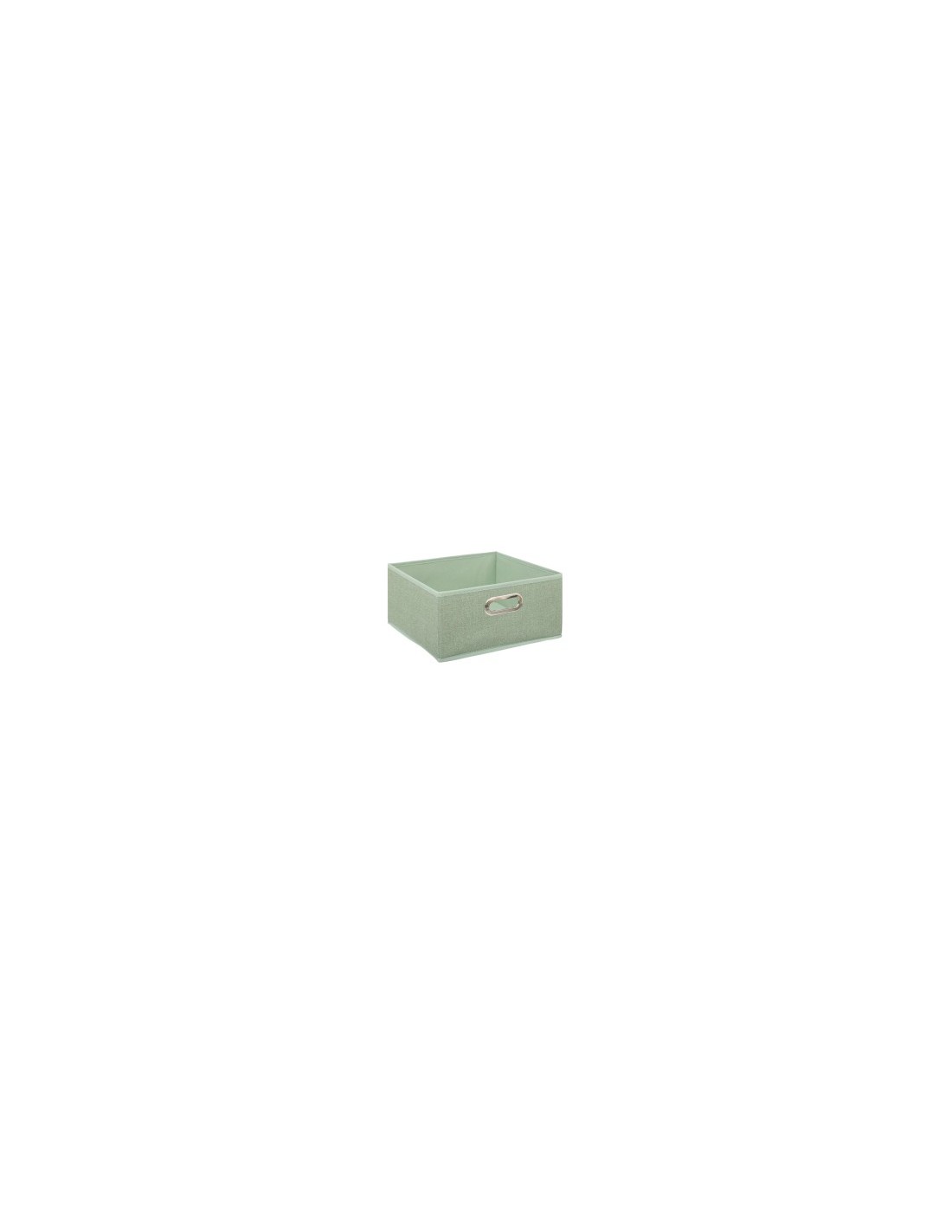 SCATOLA PORTAOGGETTI 138886R VERDE SALVIA 31X31X15CM