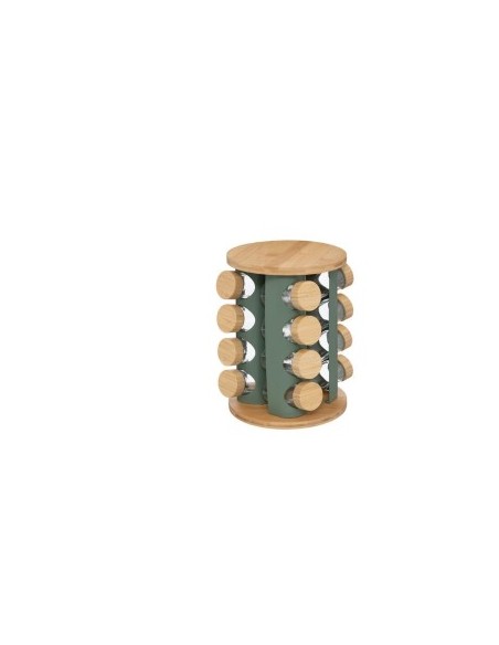 PORTASPEZIE 209250 SENSIA 13 BARATTOLI BAMBOO ASSORTITO