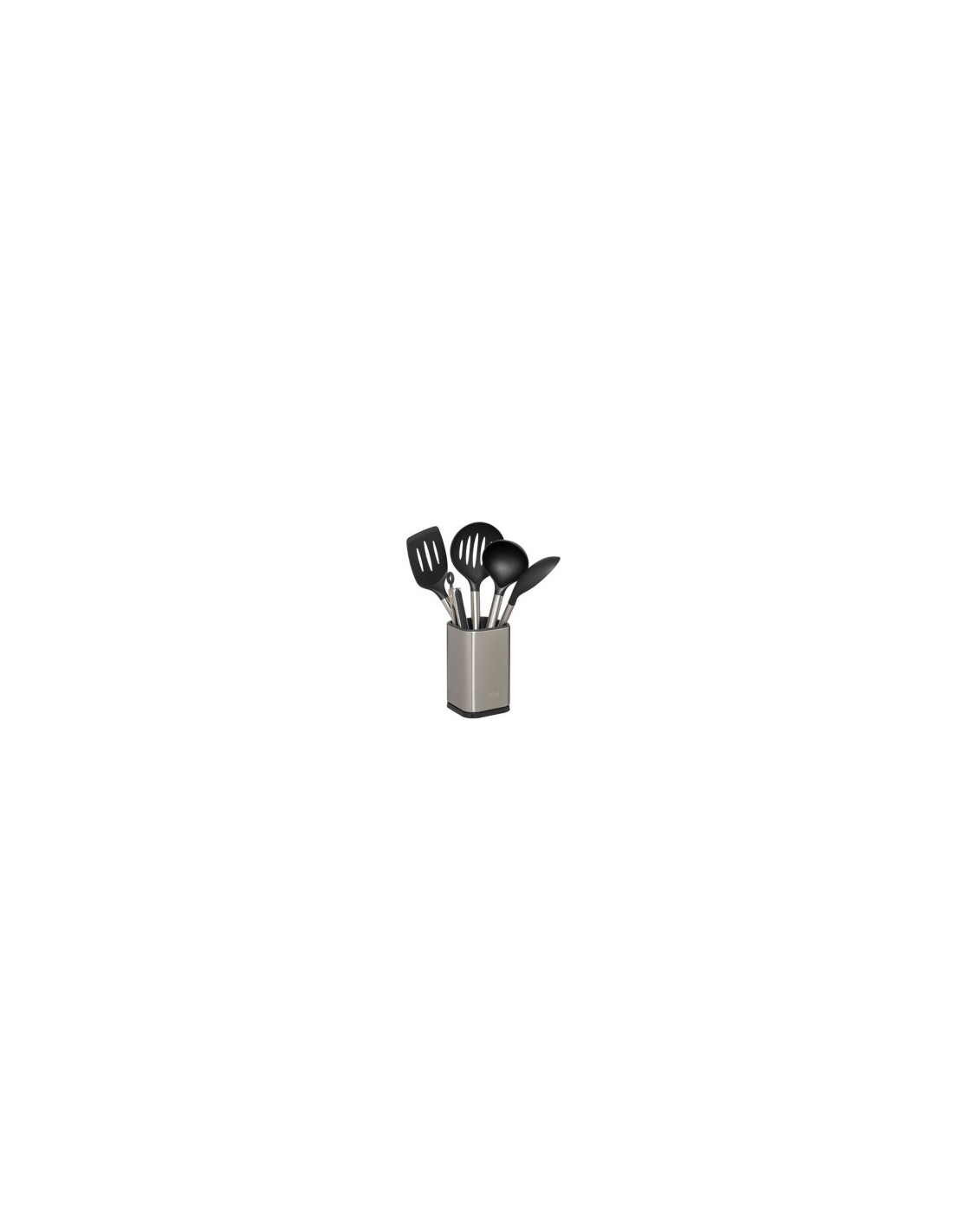 SET 5 UTENSILI CUCINA 204660 INOX CON SUPPORTO
