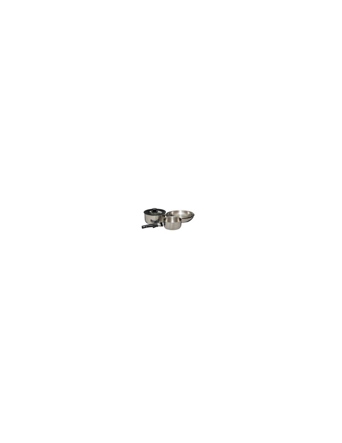 BATTERIA 6 PENTOLE 204615 INOX MANICO REMOVIVILE