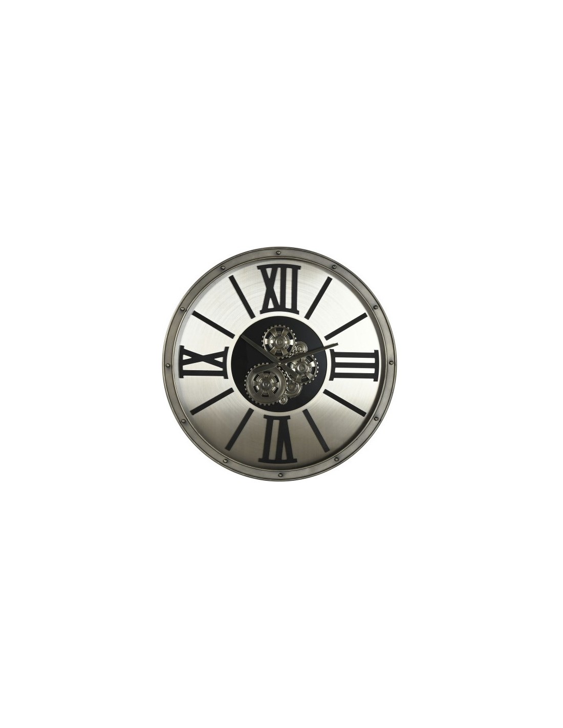 OROLOGIO PARETE RE217858 D80CM METALLO/VETRO