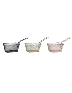 CESTELLO PC181166 ACCIAIO 24X11X13CM COLORI ASSORTITI