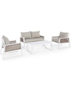 SALOTTO CAPTIVA BIANCO CON CUSCINI su TreG Ingrosso