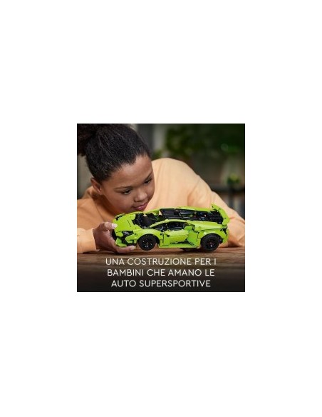 LEGO Technic Lamborghini Huracán Tecnica, Modellino di Auto da Costruire, 42161