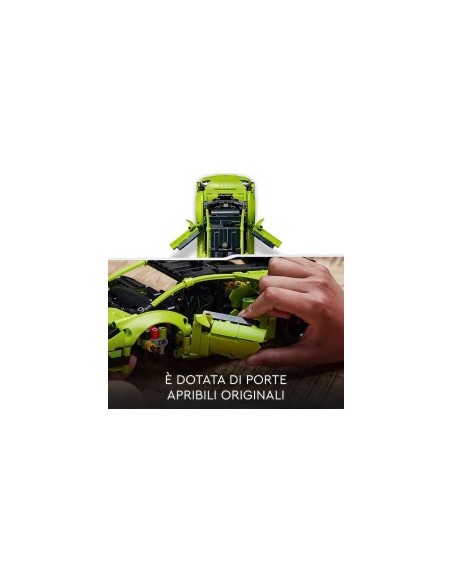 LEGO Technic Lamborghini Huracán Tecnica, Modellino di Auto da Costruire, 42161