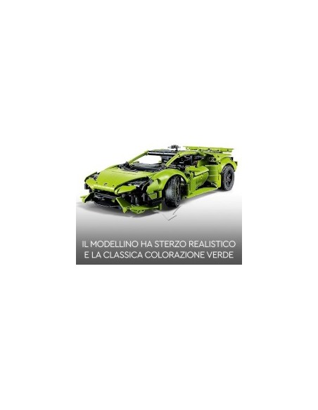 LEGO Technic Lamborghini Huracán Tecnica, Modellino di Auto da Costruire, 42161