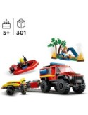 Lego City fuoristrada anticendio e gommone di salvataggio 60412