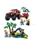Lego City fuoristrada anticendio e gommone di salvataggio 60412