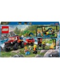 Lego City fuoristrada anticendio e gommone di salvataggio 60412