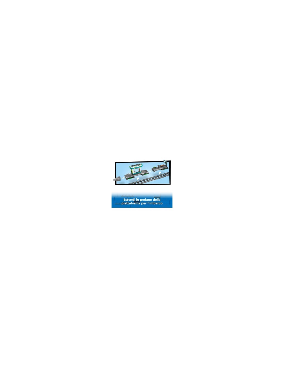 LEGO City Tram e Fermata del Tram 60423, Treno Giocattolo da Costruire, Idea Regalo Compleanno