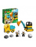 DUPLO 10931 CAMION E SCAVATRICE CINGOLATA su TreG Ingrosso