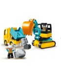 DUPLO 10931 CAMION E SCAVATRICE CINGOLATA su TreG Ingrosso