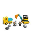 DUPLO 10931 CAMION E SCAVATRICE CINGOLATA su TreG Ingrosso