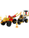 NINJAGO 71789 BATTAGLIA SU AUTO E MOTO DI KAI E RAS su TreG Ingrosso
