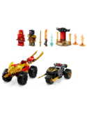 NINJAGO 71789 BATTAGLIA SU AUTO E MOTO DI KAI E RAS su TreG Ingrosso