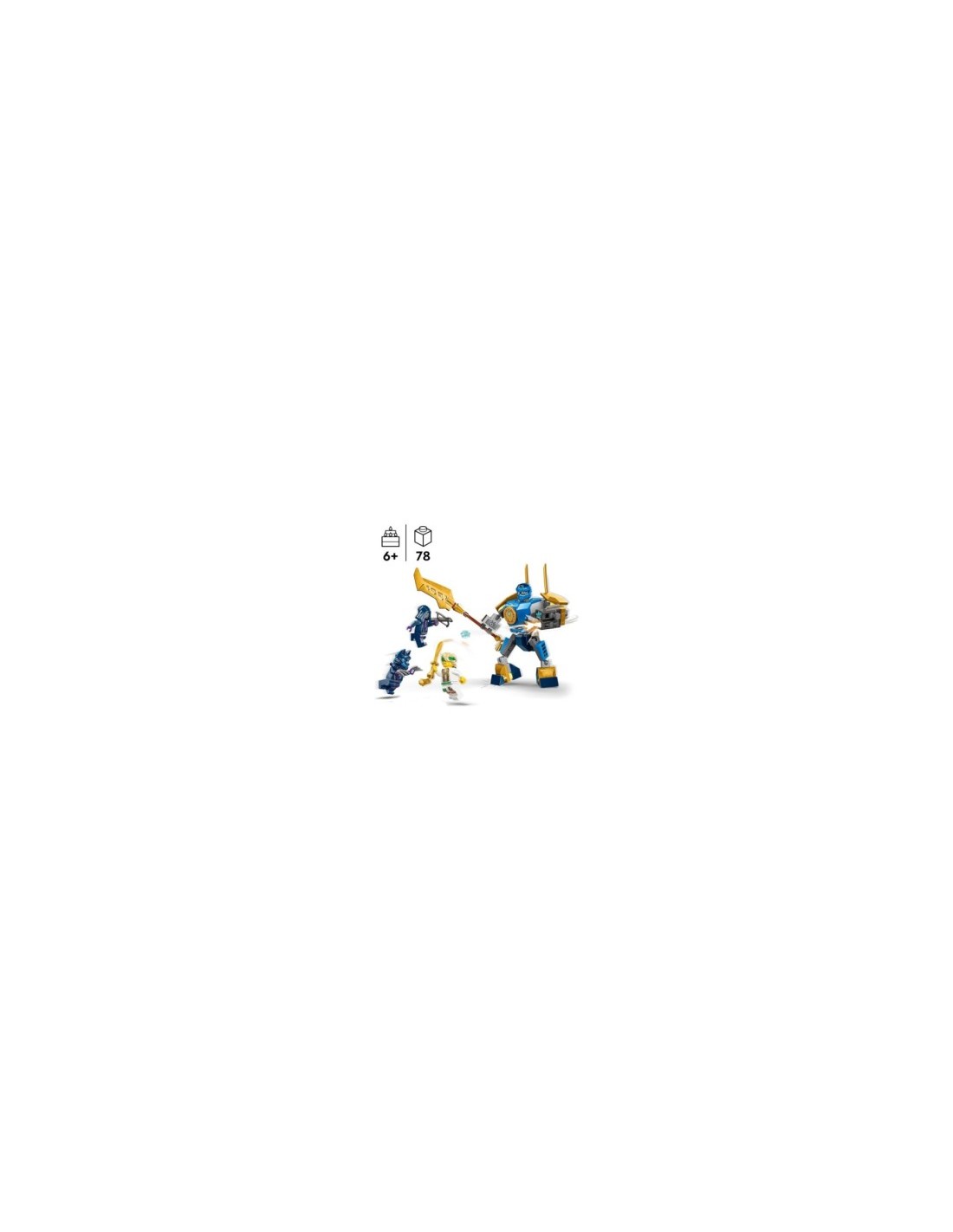 NINJAGO 71805 MECH DA BATTAGLIA DI JAY