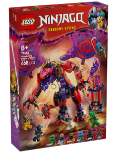 NINJAGO 71832 THUNDERFANG DRAGO DEL CAOS