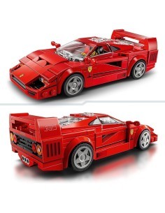 LEGO Speed Champions Ferrari F40 76934, Modellino Supercar da Costruire, Auto da Collezione, Minifigure Pilota