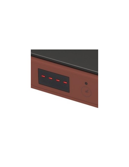 Tognana Iridea piastra elettrica ad induzione 200-2000W colore Rosso Mela