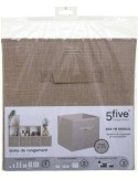 Cestino in vimini Mix N Modul, organizer quadrato, cesto portaoggetti, contenitore naturale, arredo casa, 31x31 cm