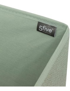 Scatola RGMT 31x31, contenitore portaoggetti, verde salvia, organizer salvaspazio, pieghevole, per casa, armadio