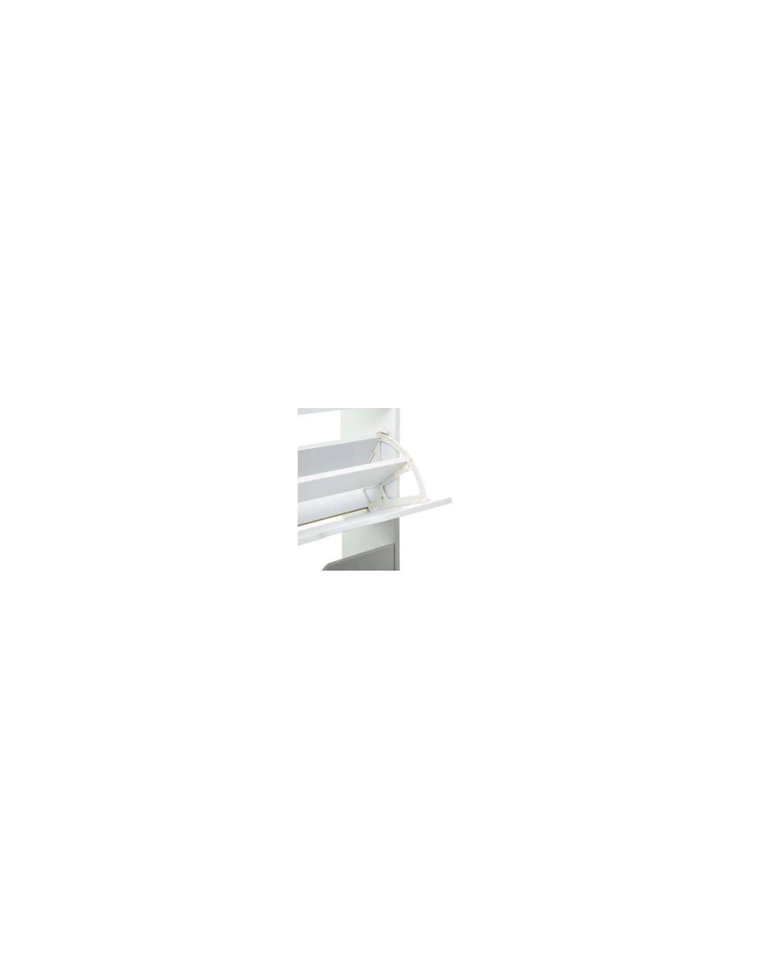 Scarpiera 3 Cassetti Bianco in Legno, 60x23x118 cm – Salvaspazio Elegante