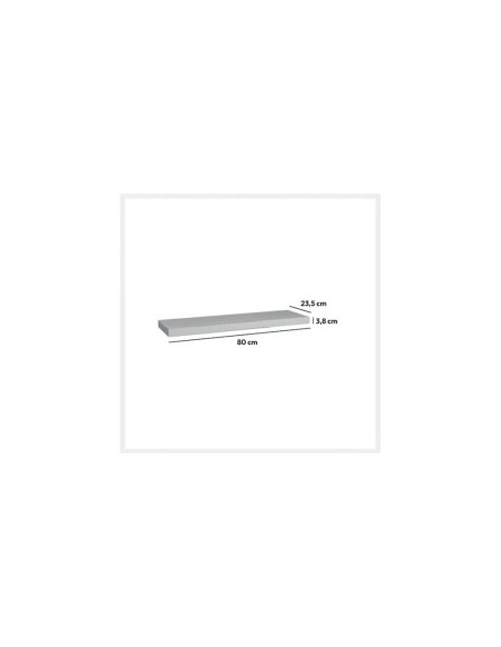 MENSOLA 138954B 80CM BIANCO su TreG Ingrosso