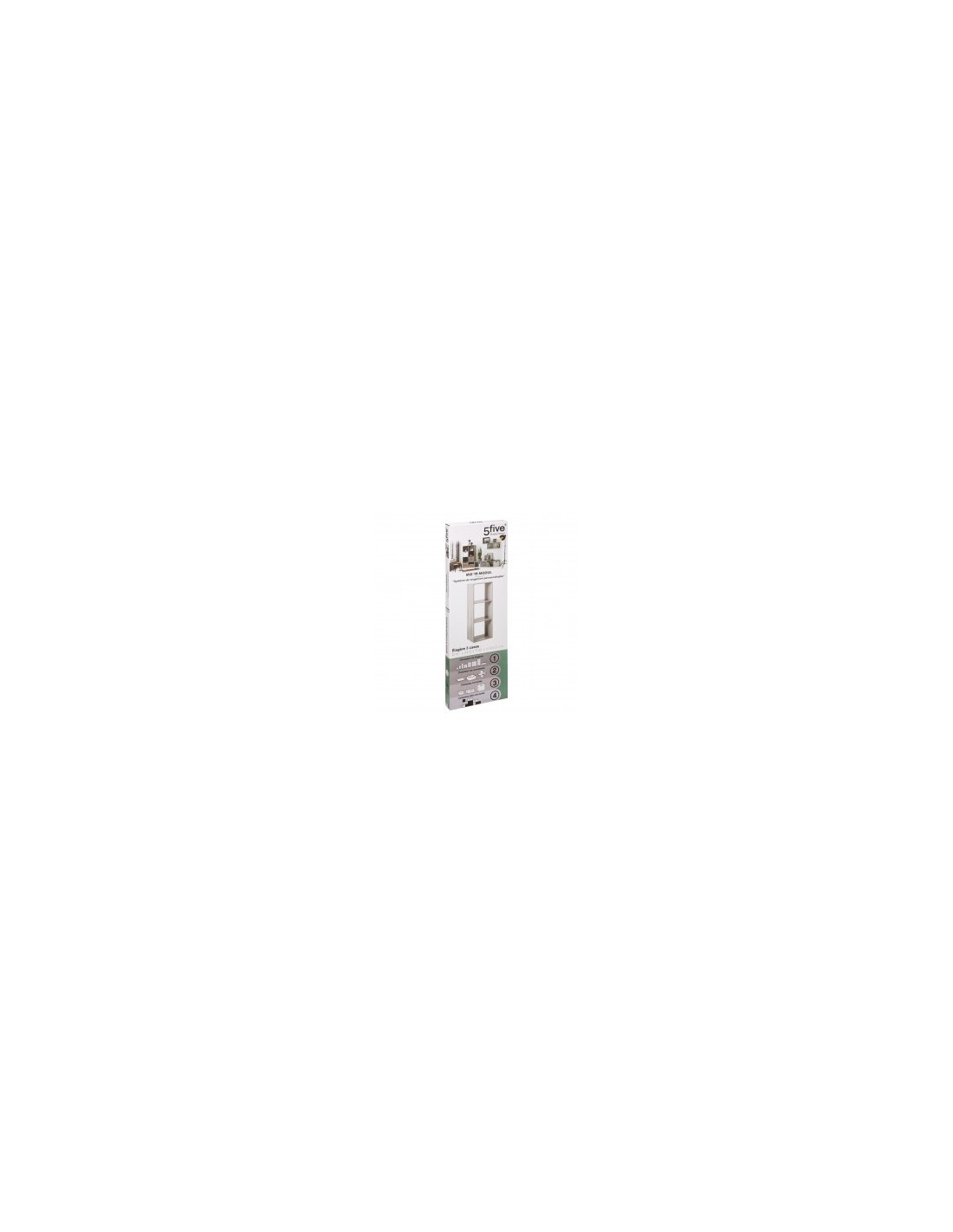 SCAFFALE GRIGIO 3 RIPIANI 34X32X100 su TreG Ingrosso