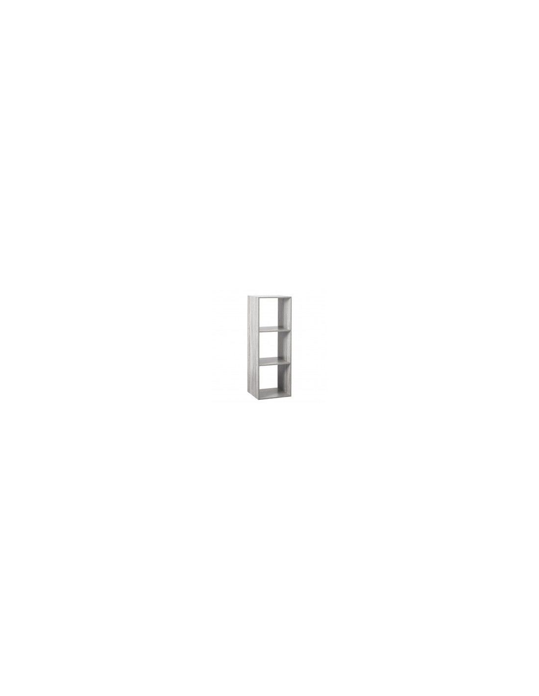 SCAFFALE GRIGIO 3 RIPIANI 34X32X100 su TreG Ingrosso