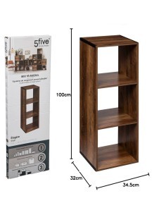 SCAFFALE 167862 3 SCOMPARTI 67X32X100 su TreG Ingrosso