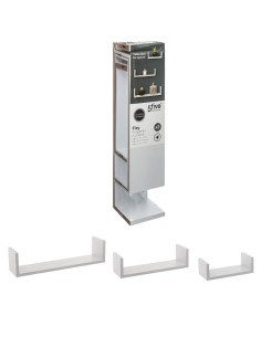 SET 3 MENSOLE PARETE 138955B BIANCHE su TreG Ingrosso