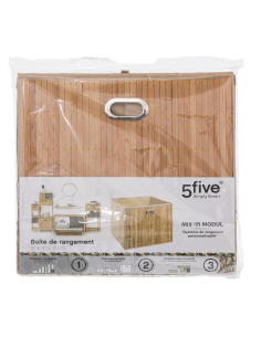 PORTAOGGETTI 31X31CM BAMBOO NATURALE su TreG Ingrosso