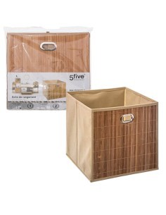 PORTAOGGETTI 31X31CM BAMBOO NATURALE su TreG Ingrosso