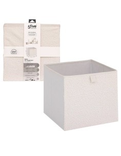 Scatola Portaoggetti Mix N Modul 31x31cm, bouclette bianca, organizer salvaspazio