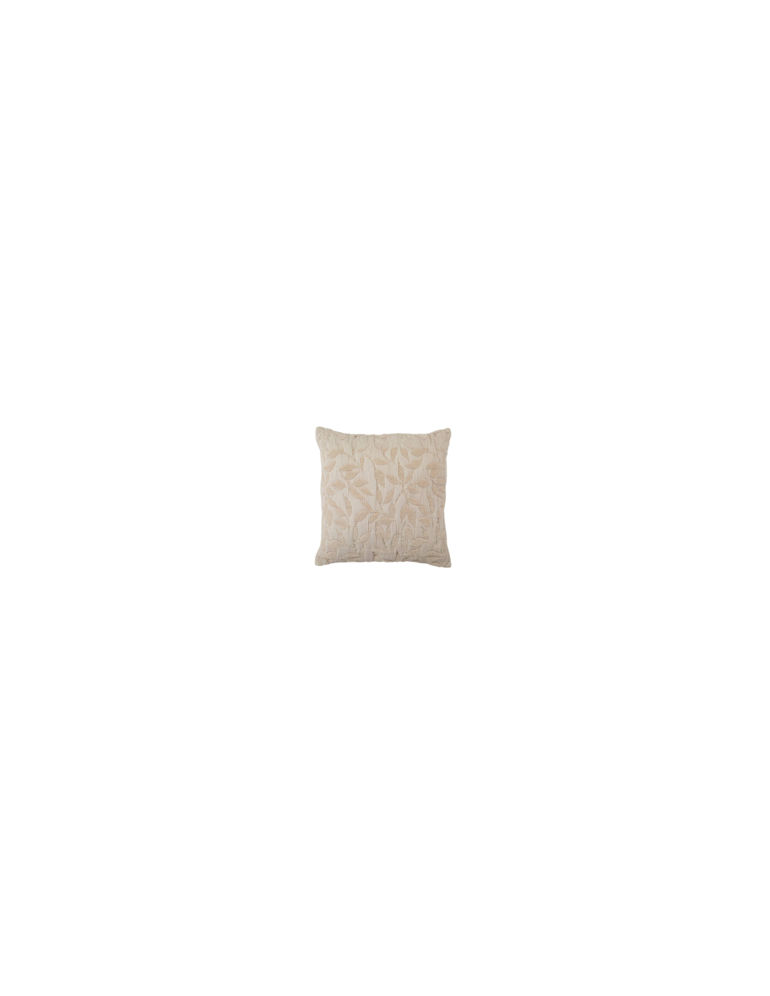 CUSCINO 209104A LETHO 50X50CM BEIGE POLIESTERE