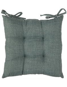 CUSCINO SEDIA 209009E CLEM 38X38CM VERDE POLIESTERE