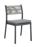 SEDIA 0650004 ALVIN ANTRACITE CON CUSCINO