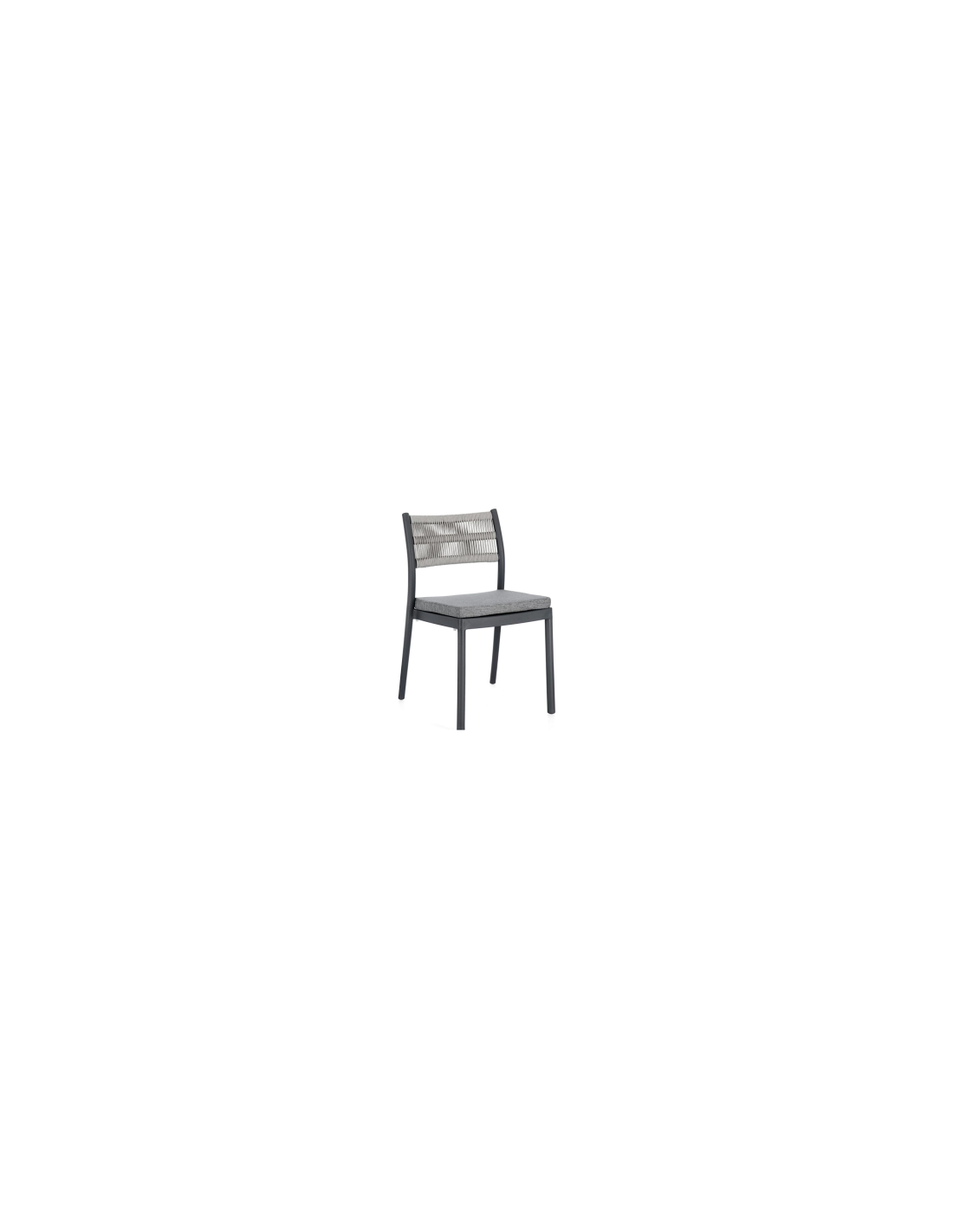 SEDIA 0650004 ALVIN ANTRACITE CON CUSCINO