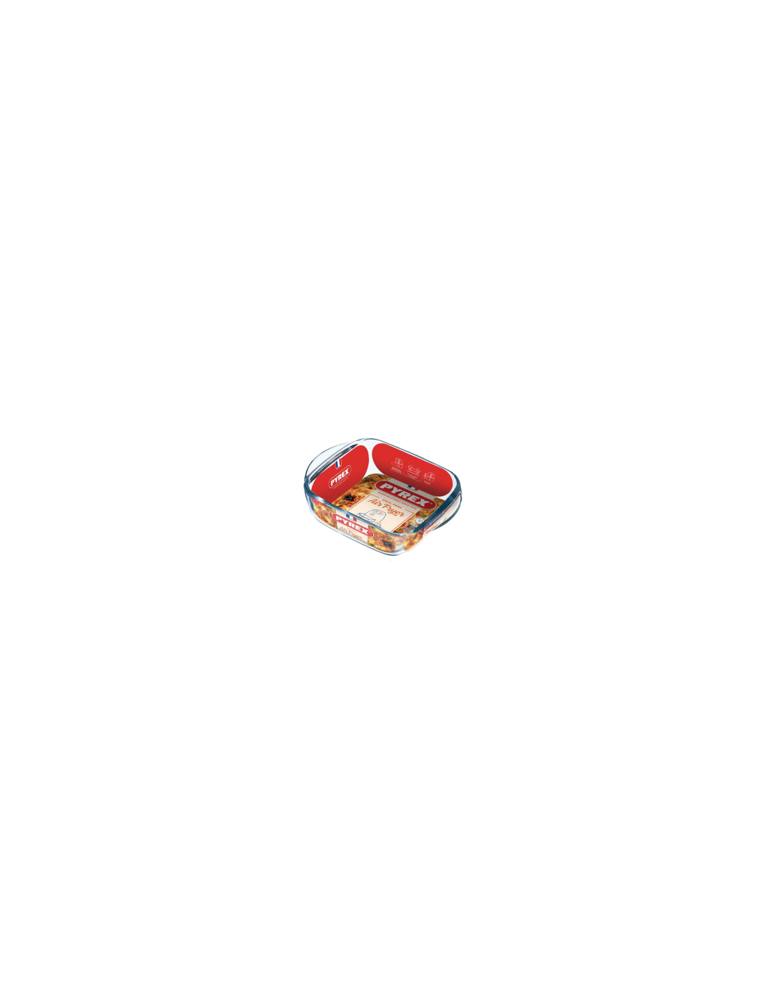PIREX TEGLIA QUADRA 20X17CM PER FRIGGITRICE AD ARIA