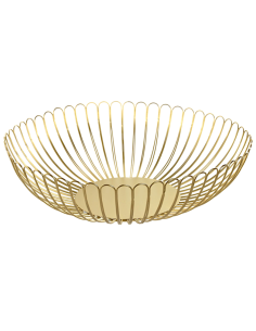 CENTROTAVOLA BD214176 METALLO DORATO 32X8,5CM